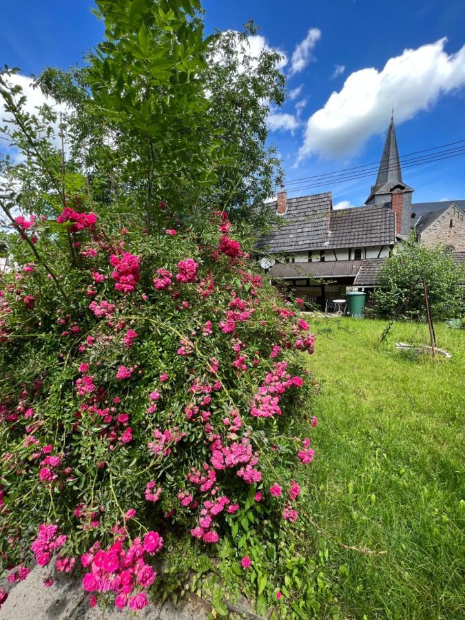 300 Jahre Altes Renoviertes Fachwerkhaus Villa Peterslahr Dış mekan fotoğraf